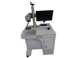 半自动镭雕机